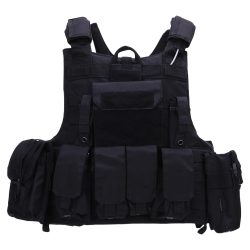 Gilet tactique Raptor Cordura - noir