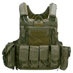 Gilet tactique Raptor Cordura - vert