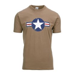 Tee shirt Allied Star USAF WWII Coyotte