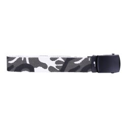 Ceinture toile 30mm avec boucle noire - camouflage-urban