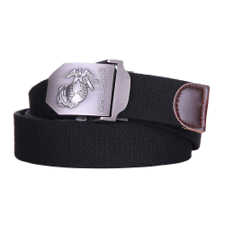 Ceinture toile 35mm US Marines - noir