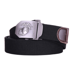 Ceinture toile 35mm US Marines - noir