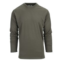 Tee shirt tactique à séchage rapide manches longues - kaki