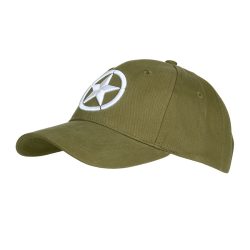 Casquette Baseball Etoile Alliée WWII - vert