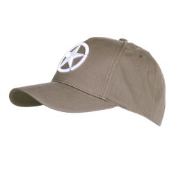 Casquette Baseball Etoile Alliée WWII - gris