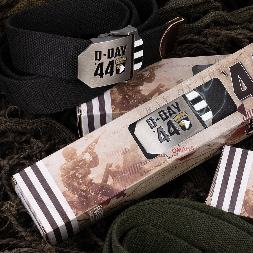 Ceinture toile 46mm & 52mm tropical D-Day 1944 – Image 7