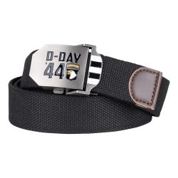 Ceinture toile 46mm & 52mm tropical D-Day 1944 - noir