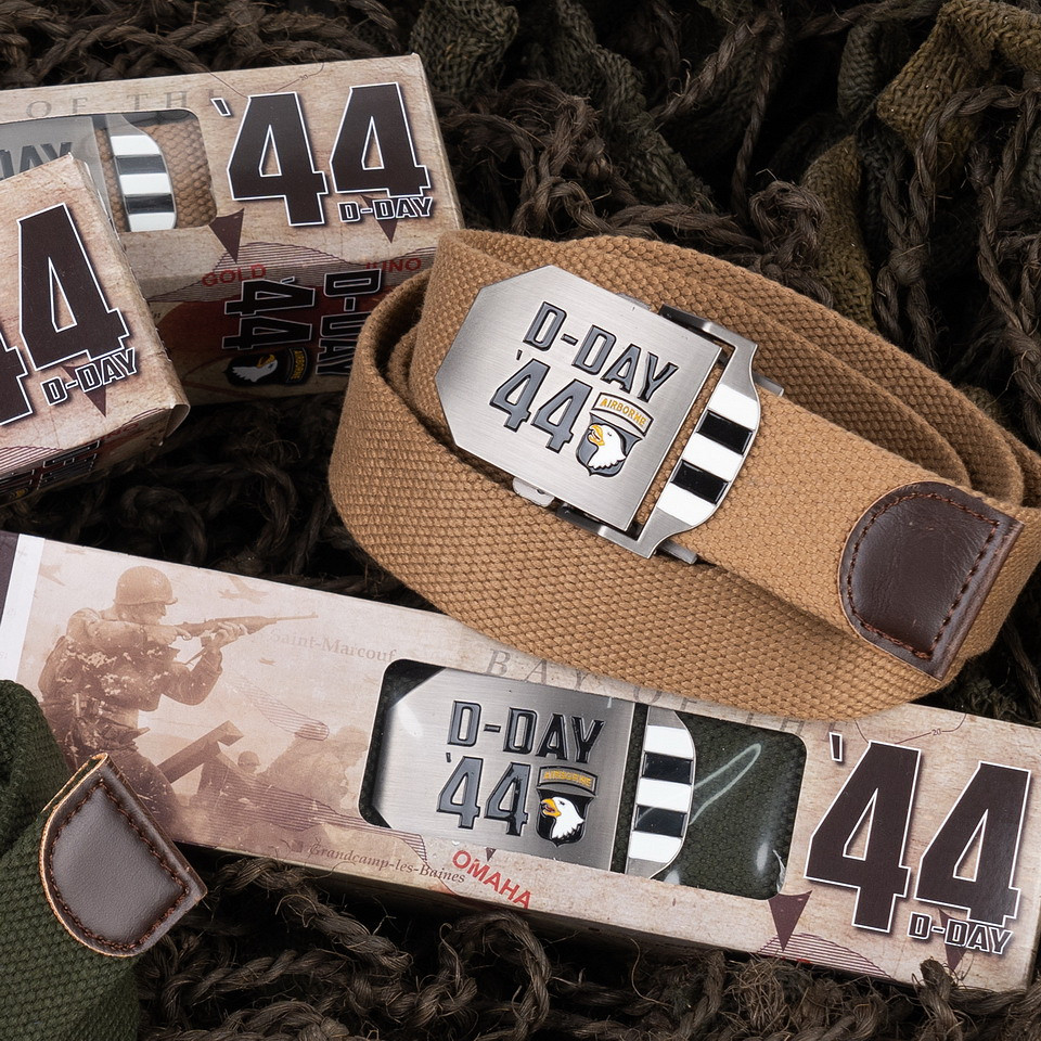 Ceinture toile 46mm & 52mm tropical D-Day 1944 – Image 6