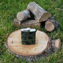 Flasque inox 228ml (8 oz) camouflage