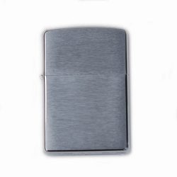 Briquet Zippo original argent brossé