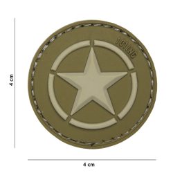 Patch 3D PVC Allied Star vert