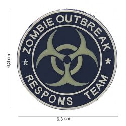 Patch 3D PVC Zombie outbreak n°2