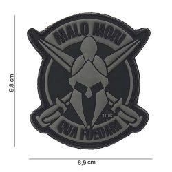 Patch 3D PVC Malo Mori gris