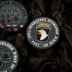 Patch 3D PVC D-Day 80 101st Airborne