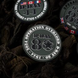 Patch 3D PVC D-Day 80 operation overlord