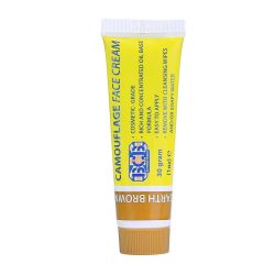 Crème camouglage en tube 30g - marron