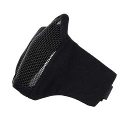 Masque Airsoft grillage et nylon - noir