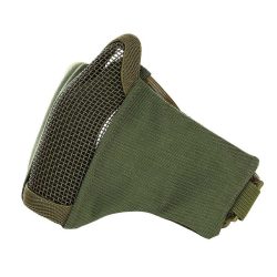 Masque Airsoft grillage et nylon - vert