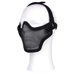 Masque Airsoft en metal - noir