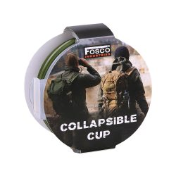 Tasse pliable en silicone