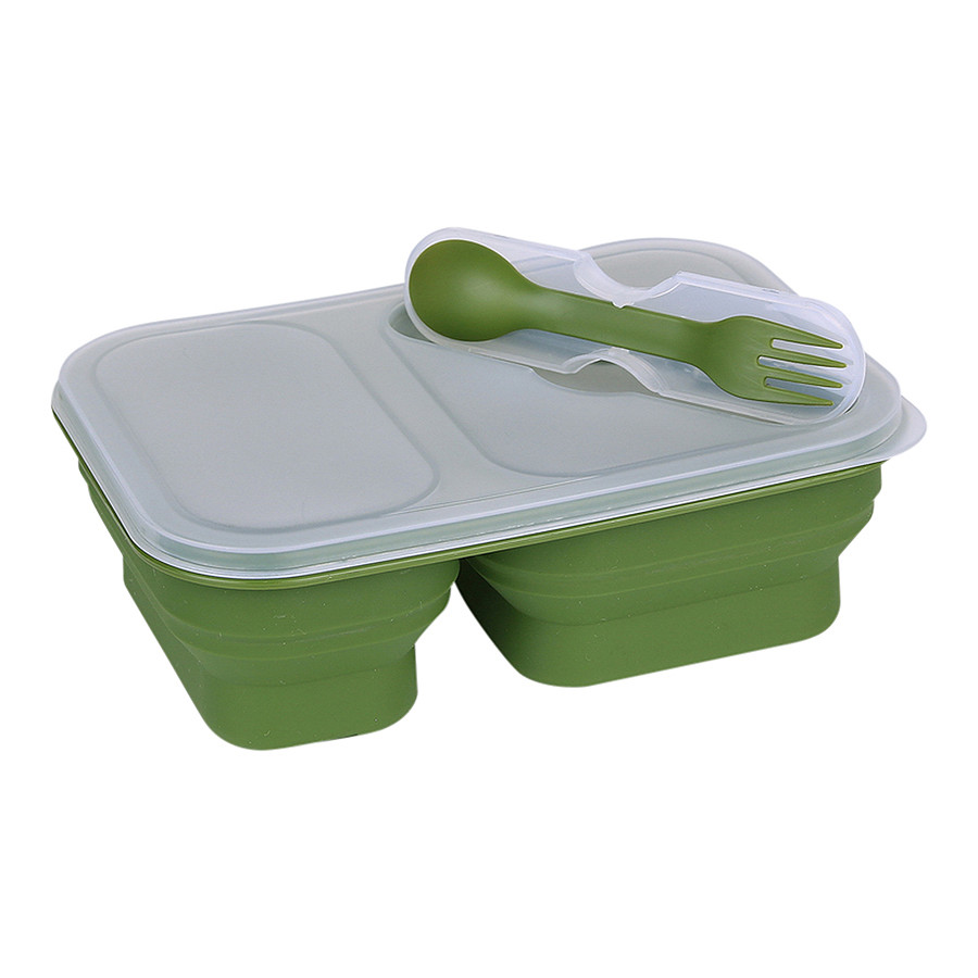 Boite à repas pliable en silicone
