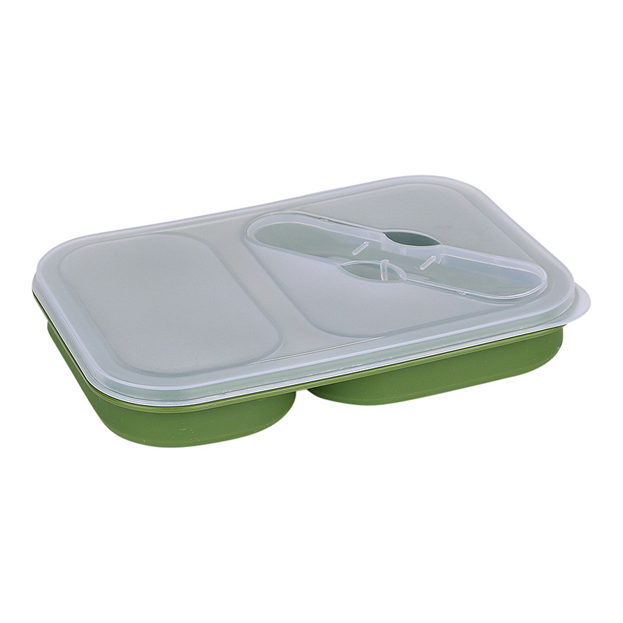 Boite à repas pliable en silicone – Image 3