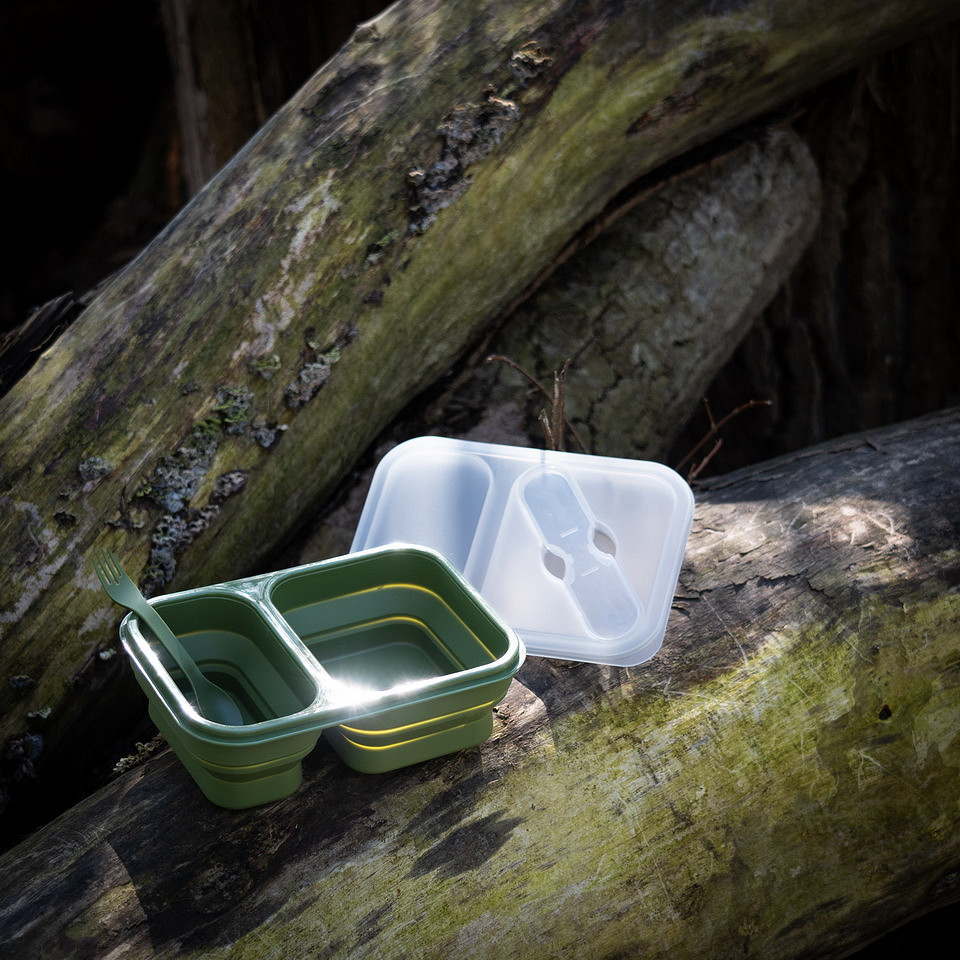 Boite à repas pliable en silicone – Image 4
