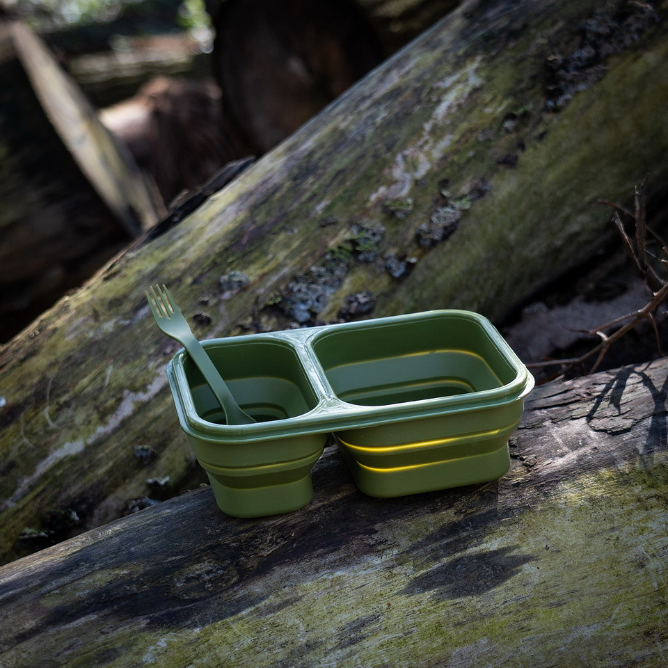 Boite à repas pliable en silicone – Image 7