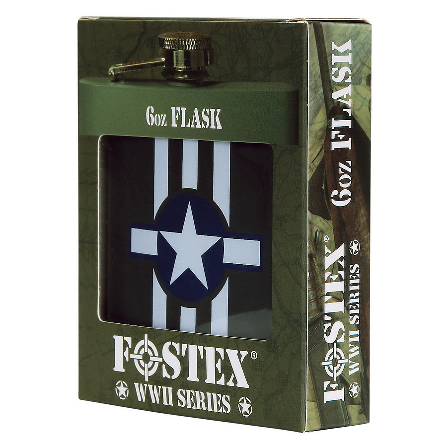 Flasque inox 170ml (6 oz) USAF Invasion Stripes – Image 3