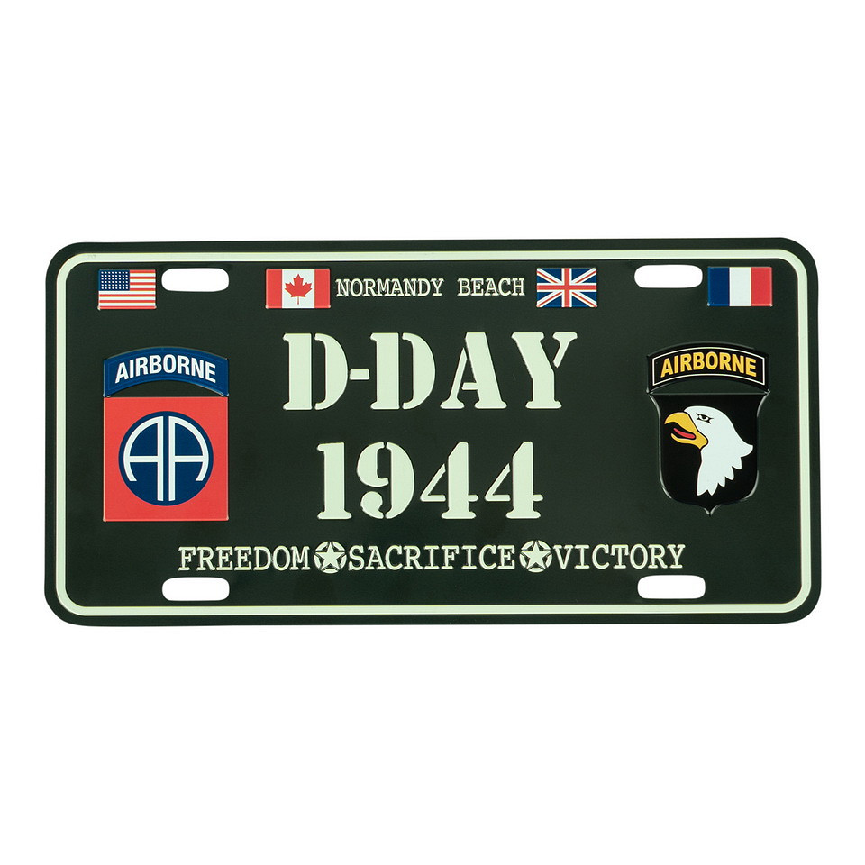 Plaque d'immatriculation D-Day Normandy Beach – Image 3