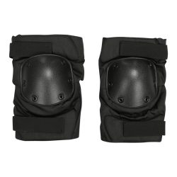 Genouillères tactiques néoprène - noir