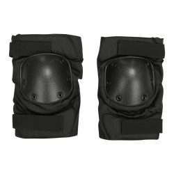Genouillères tactiques néoprène - noir