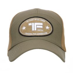 Casquette Baseball Flex bicolore - vert-ranger