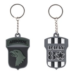 Porte-clés 3D PVC D-Day 80 Airborne