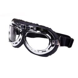 Replique Lunettes aviateur chromée RAF