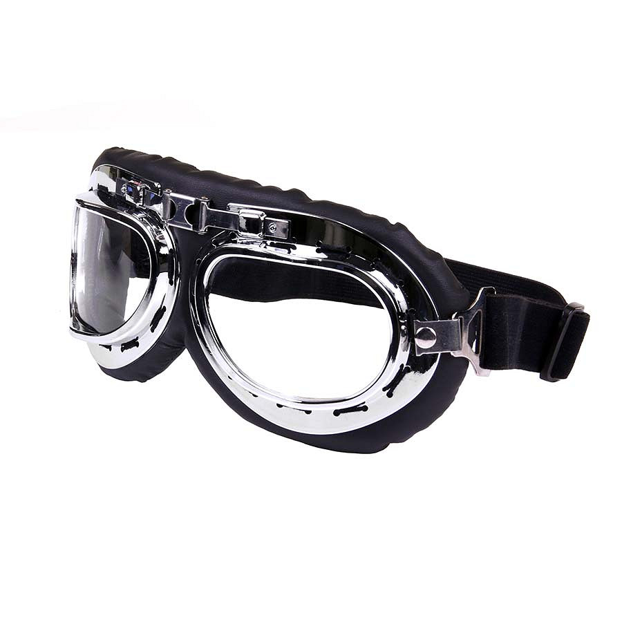 Replique Lunettes aviateur chromée RAF