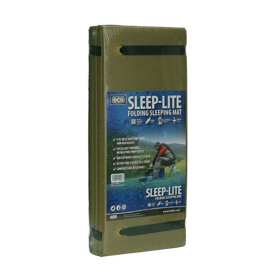 Matelas de couchage pliable