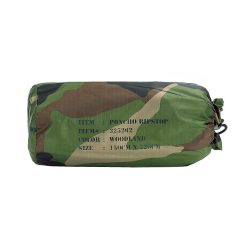 Poncho résistant en Ripstop - camouflage-woodland