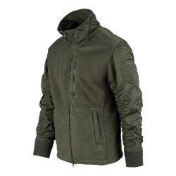 Veste Bombers fine polaire MA1 - vert-ranger