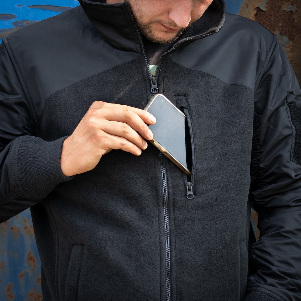 Veste Bombers fine polaire MA1 – Image 10