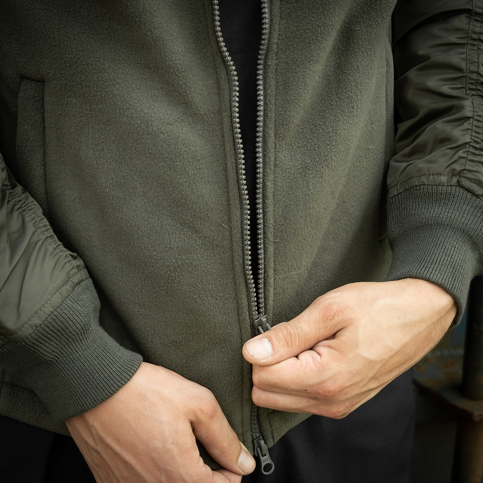 Veste Bombers fine polaire MA1 – Image 20