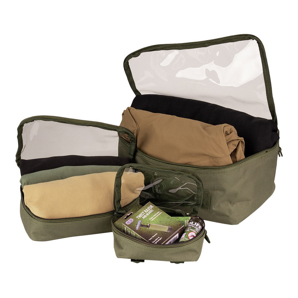 Pochettes d'organisation transparentes MOLLE 3 pièces – Image 4