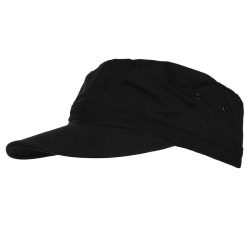 Casquette militaire coton - noir