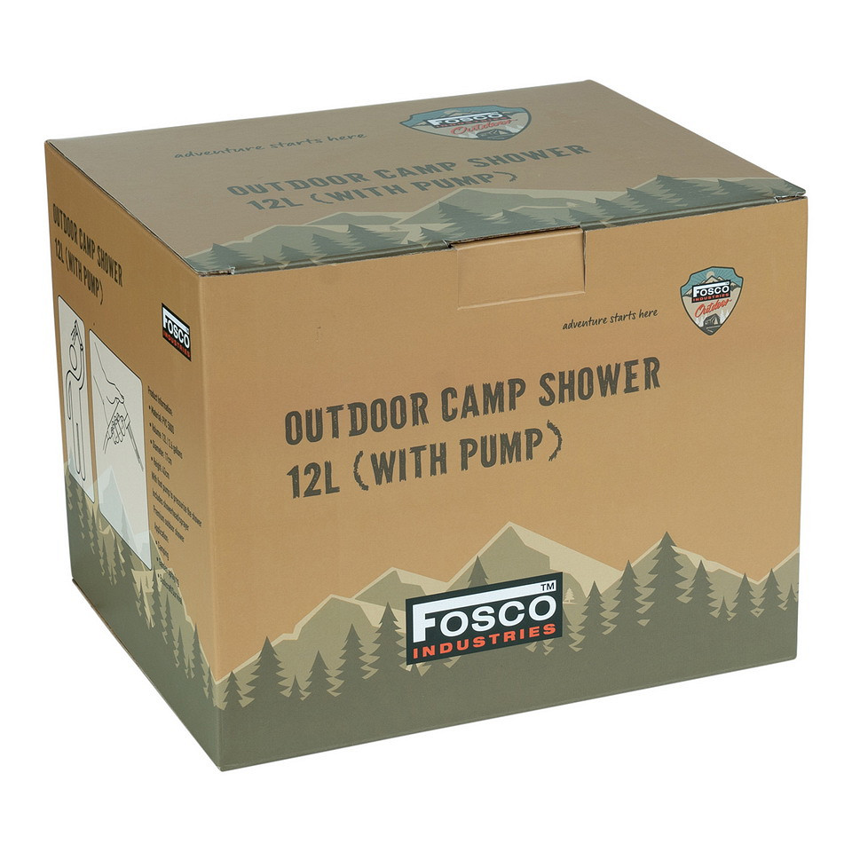 Douche de camping extérieure 12L (avec pompe) – Image 7