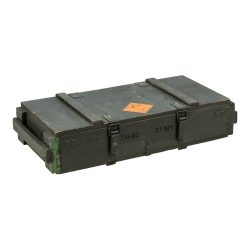 Caisse militaire bois occasion 86x42x21cm