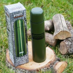 Bouteille thermos en acier 1L