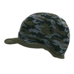 Bonnet casquette « jeep » de luxe - camouflage-woodland