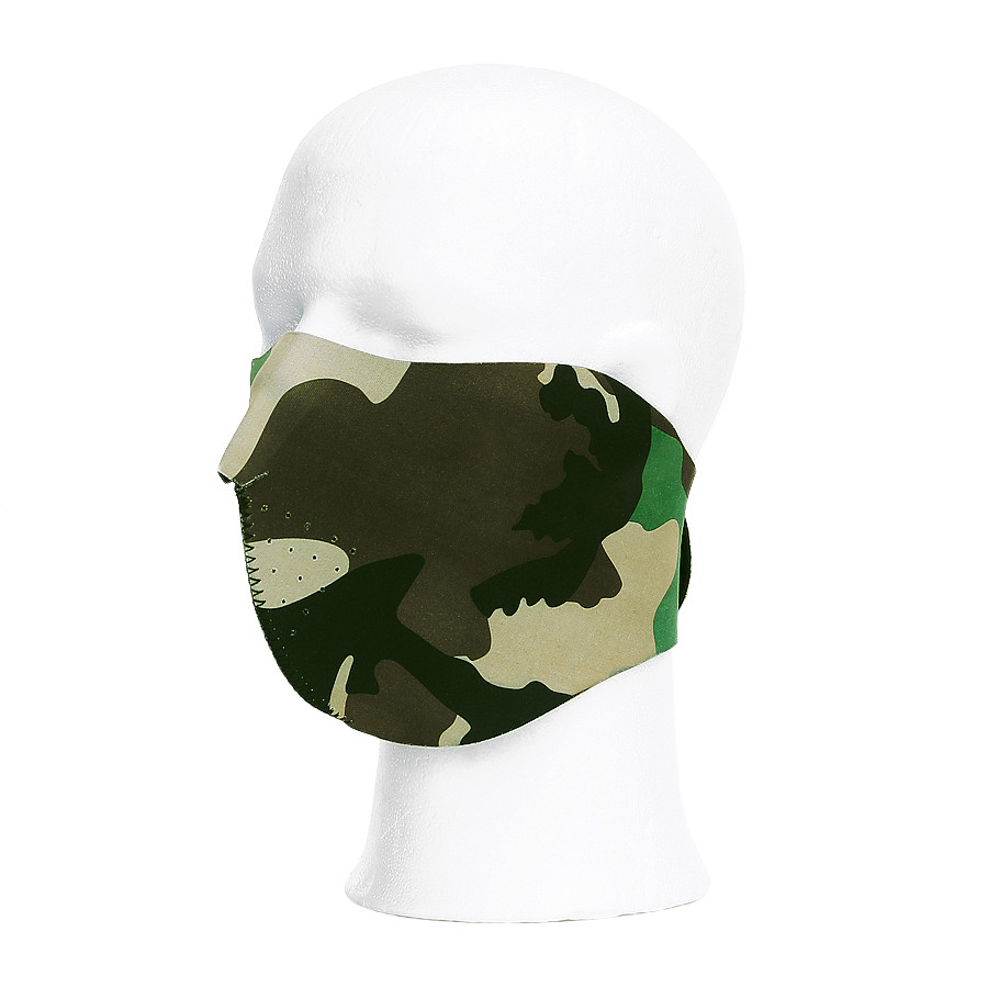 Demi masque de motard camo – Image 5
