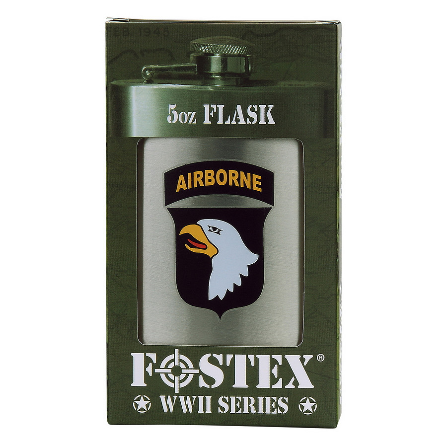 Flasque inox 170ml (6 oz) 101st Airborne RVS – Image 2