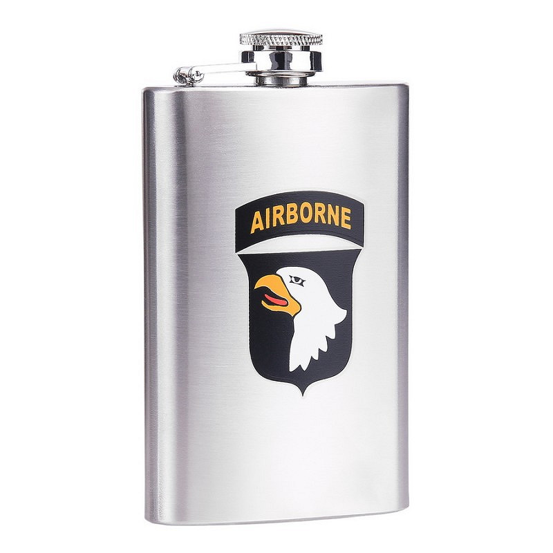 Flasque inox 170ml (6 oz) 101st Airborne RVS – Image 5